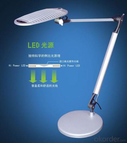 LED Dimmable Table Lamp Two Branches Round Lamp 3W/6W/12W System 1