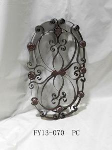 Antique Home Decoration Metal Oval Wall Art Decoration System 1