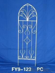 Home Decoration Garden Decor White Iron Trellis System 1