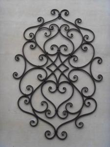 Hot Selling New Design Iron Craft Irregular Wall Art Decoration System 1