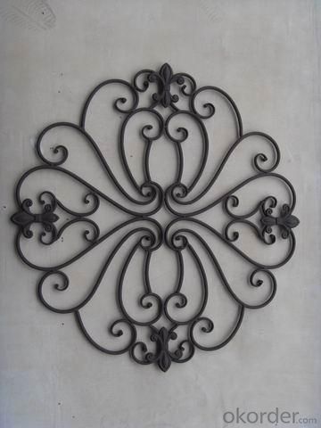 Hot Selling New Design Iron Craft Round Wall Decoration System 1