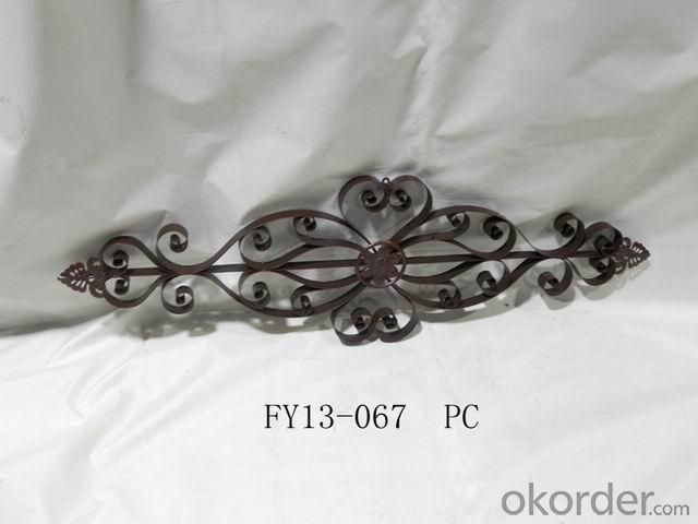 Home Decoration New Design Iron Craft Beauty Wall Art Decoration System 1