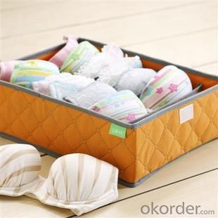 High Quality Home Storage Non-Woven Bra Storage Box System 1