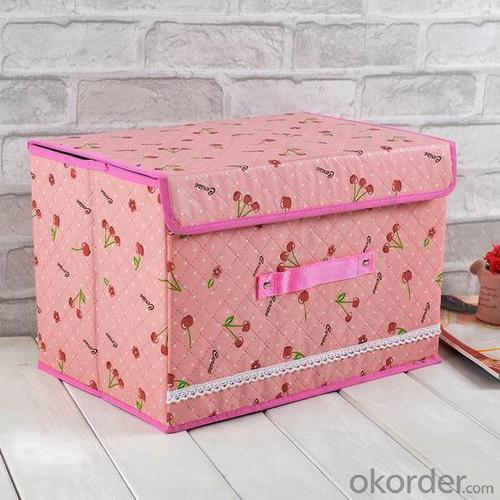 High Quality Home Storage Cherry Pattern Organizer System 1