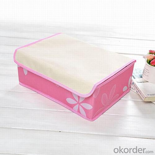 High Quality Home Storage 18 Grid Oxford Fabric Bra Storage Box System 1