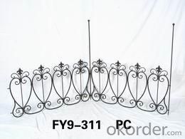 Home Decoration Garden Decor 45.5cm High Iron Trellis System 1