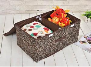 High Quality Home Storage Sexy Leopard Two Cover Storage System 1