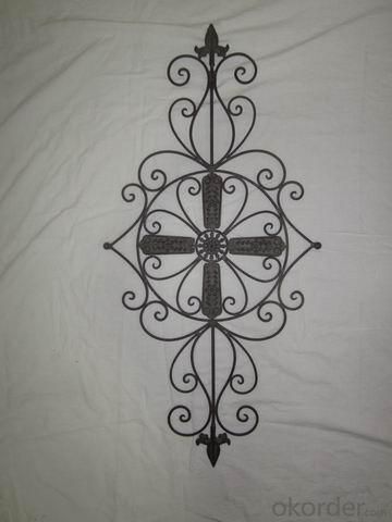 Hot Selling New Design Iron Craft The Cross Shape Wall Decoration System 1