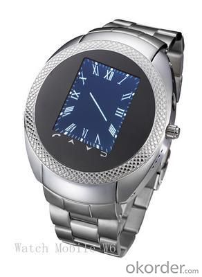 Stainless Steel Waterproof Watch Mobile Phone W838 System 1