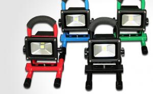 High Quality LED Dimmable Flood Light Chargeable High Brightness 10W