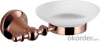 Hardware House Bathroom Accessories Rose Gold Series Soap Dish Holder System 1