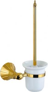 Hardware House Bathroom Accessories Rome Series Titanium Gold Toilet Brush Holder System 1