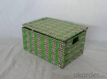 Home Storage Willow Basket Foldable Flat Paper Woven Metal Tube Basket System 1