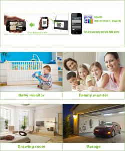 4CH Home Security Outdoor Remote Home Surveillance  System With 4.3Inch LCD Monitor 8108JT4 System 1