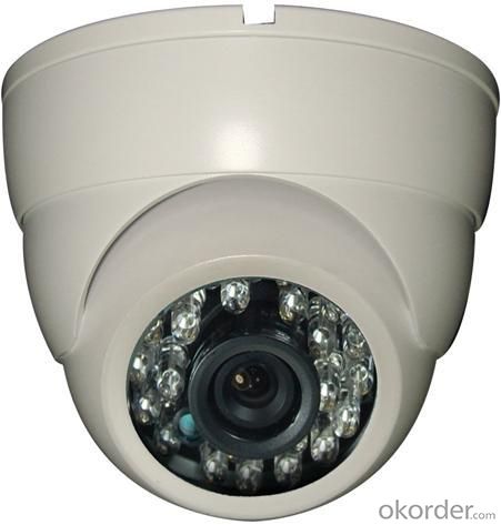 Plastic IR Dome Camera SONYSUPER HAD CCD Ⅱ 420TVL SONY 3142DSP+643CCD System 1