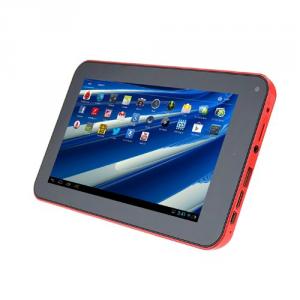 Dual Core A9 VIA8880 7 Inch Capacitive Touch Screen Android 4.2 Tablet PC With 1.5GHz 8GB WiFi Dual Camera Red