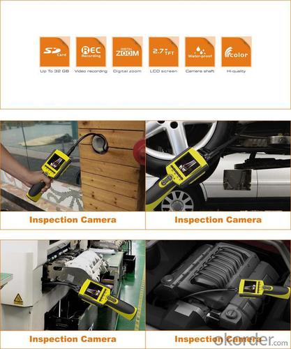 Inspection Camera With Recordable Monitor IP67 Waterproof GL8883 System 1