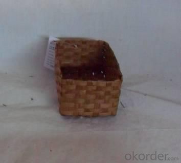 Home Storage Willow Basket Soft Woven Flat Paper Box System 1