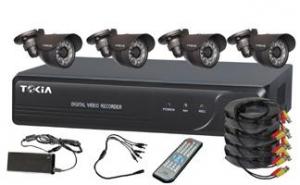 4CH Home Security System DVR KITS with 4pcs Weatherproof cameras S-5 System 1