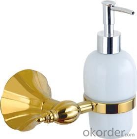 Hardware House Bathroom Accessories Rome Series Titanium Gold Soap Dispenser System 1