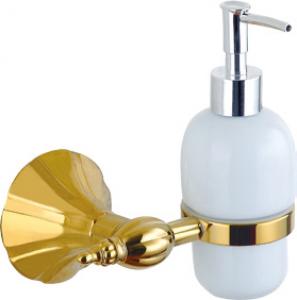 Hardware House Bathroom Accessories Rome Series Titanium Gold Soap Dispenser System 1