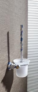 Hardware House Bathroom Accessories Blue And White  Porcelain Series Toilet Brush Holder