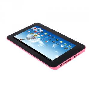 Dual Core Cortex A9 VIA8880 1.5GHz Android 4.2 Tablet PC MID With 7 Inch Capacitive Touchscreen HDMI WIFI 4GB Pink