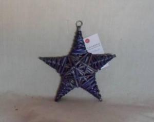 Home Decor Hot Selling Stained Willow-Woven Star Deco