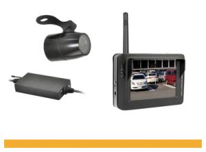 Wireless Car Rearview Camera Adjustable Multiple Angle Night Vision 3.6Inch LCD Monitor 8902JP System 1