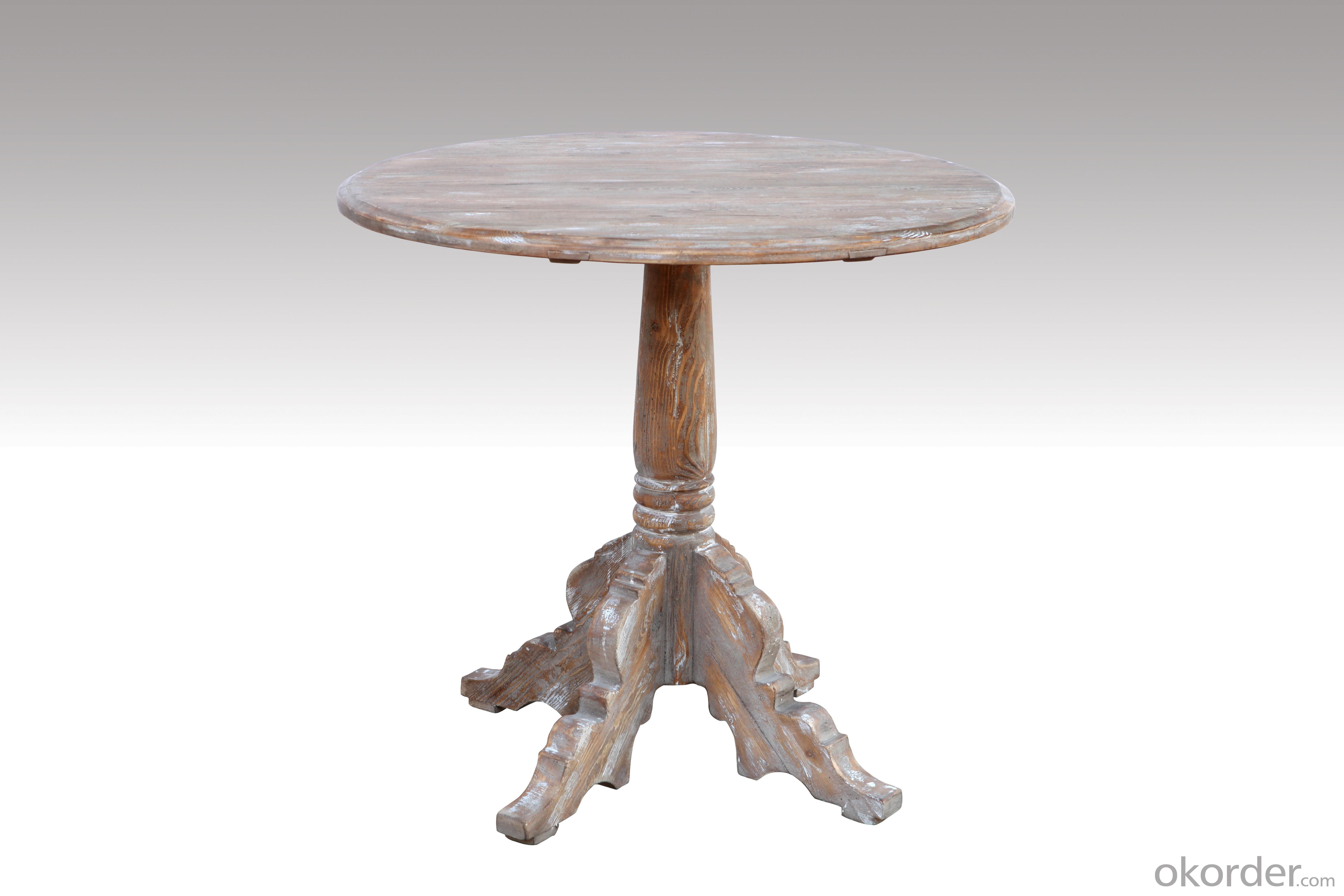 Home Furniture Classical Nature Table Paintting MDF And Birch Solid