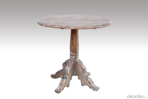 Home Furniture Classical Nature Table Paintting MDF And Birch Solid System 1