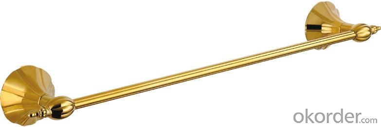 Hardware House Bathroom Accessories Rome Series Titanium Gold Towel Bar System 1