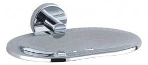 Luxury Bath Accessories Modern Chrome-plated Soap Basket
