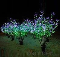 LED Clove Tree String Christmas Festival Light Green Leaves+ Pink/Purple Flowers 78W CM-SL-1296L System 1