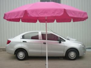 Hot Selling Outdoor Market Umbrella Pink Offset Umbrella Polyester
