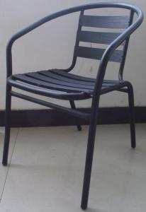 Hot Selling Outdoor Furniture Classical Black Painting Aluminum Chair System 1