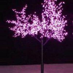 LED Tree Light Peach Flower String Christmas Festival Decorative Light Pink/Purple/RGB 104W CM-SLP-1728L3