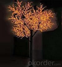 LED Tree Light Cherry String Christmas Festival Light Red/Yellow 415W CM-SL-6144L1 System 1