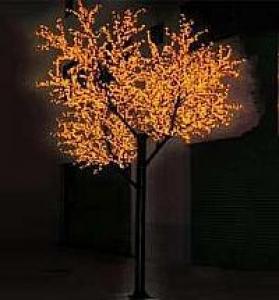 LED Tree Light Cherry String Christmas Festival Light Red/Yellow 415W CM-SL-6144L1 System 1