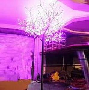 LED Tree Light Peach Flower String Christmas Festival Decorative Light Pink/Purple/RGB 260W CM-SLP-4320L3 System 1