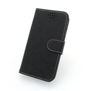 Hot Sale Wallet Pouch Luxury PU Leather Case Cover for Samsung Galaxy S4 (I9500) Black