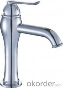 Single Handle Bathroom Faucet Beautiful Shape Taller Basin Mixer System 1