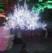 LED Artifical Cherry Tree Lights Flower String Christmas Festival Decorative LightRed/Yellow 152W CM-SLFZ-2520L1 System 1