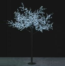 LED Tree Light Peach Flower String Christmas Festival Decorative LightRed/Yellow 208W CM-SLP-3456L1 System 1