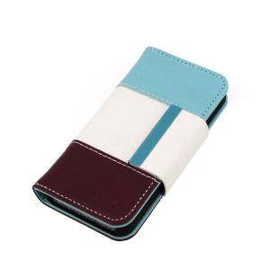Colourful Wallet Pouch Lichee Pattern PU Leather Case Cover for iPhone4/4S
