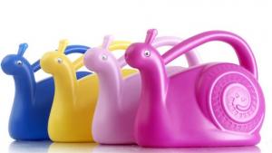 High Quality Outdoor Product Four Colors Snail Shape Watering Can