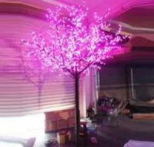 LED Tree Light Peach Flower String Christmas Festival Decorative Light Pink/Purple/RGB 116W CM-SLP-1920L3 System 1