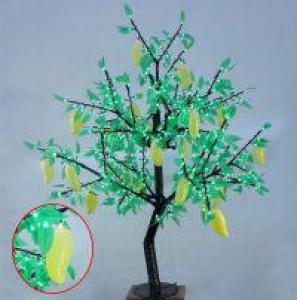 High Simulation LED Bonsai Fruit Tree Light Artificial LED Orange
