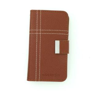 Luxury PU Leather Stand Cover for Samsung Galaxy S4 (I9500) Wallet Pouch Cover Brown System 1