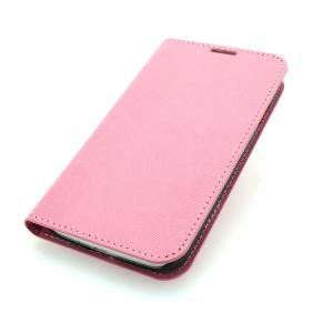 Wallet Pouch Luxury PU Leather Stand Case Cover for Samsung Galaxy S4 (I9500) Pink System 1